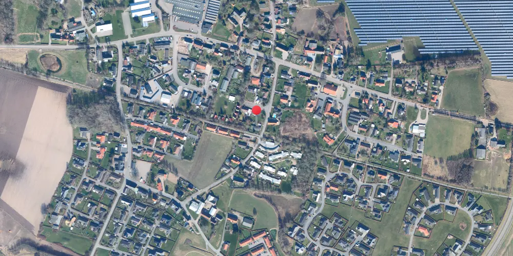 Historisk kort over Vollerup Station Historisk kort over Vollerup Station