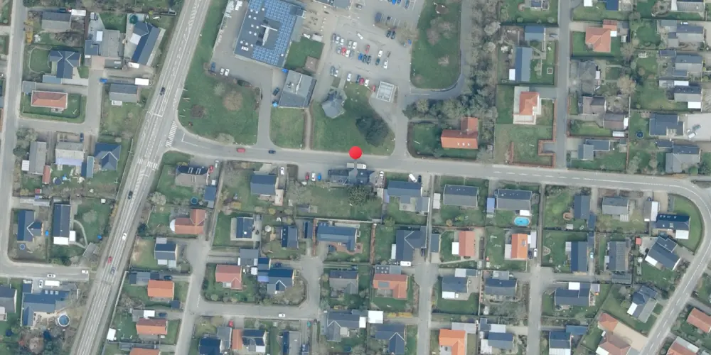 Historisk kort over Korup Station Historisk kort over Korup Station