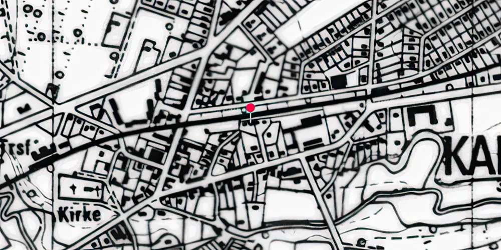 Historisk kort over Karup Holdeplads [1906-1922]