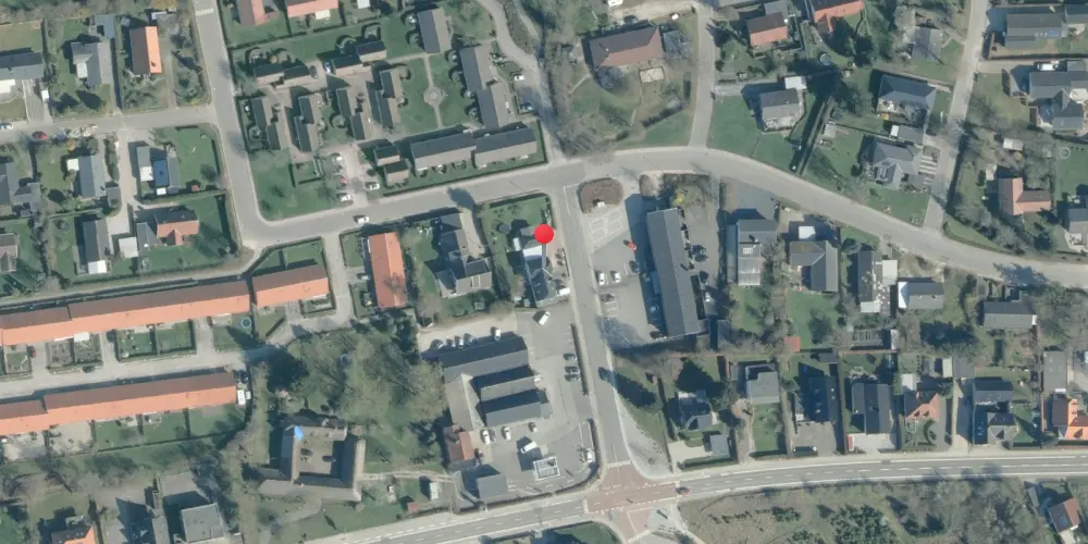Historisk kort over Morud Station Historisk kort over Morud Station