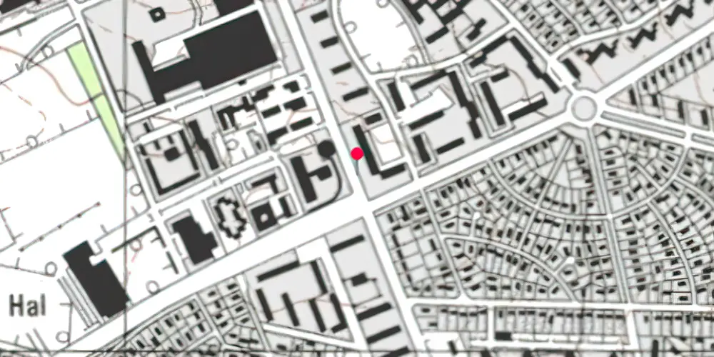 Historisk kort over Vandtårnet (Ringvejen) Letbanestation Historisk kort over Vandtårnet (Ringvejen) Letbanestation