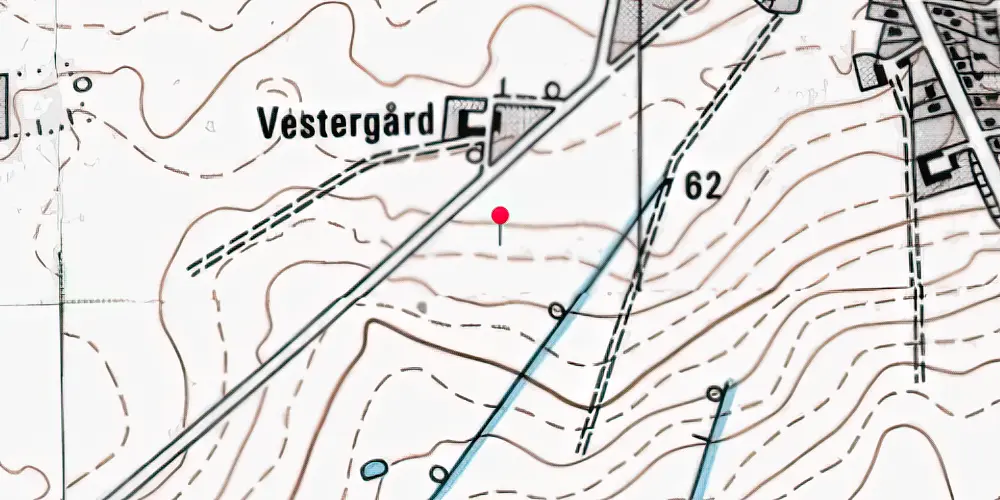 Historisk kort over Lisbjergskolen Letbanestation Historisk kort over Lisbjergskolen Letbanestation