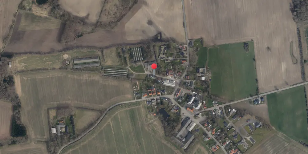 Historisk kort over Gamby Station Historisk kort over Gamby Station