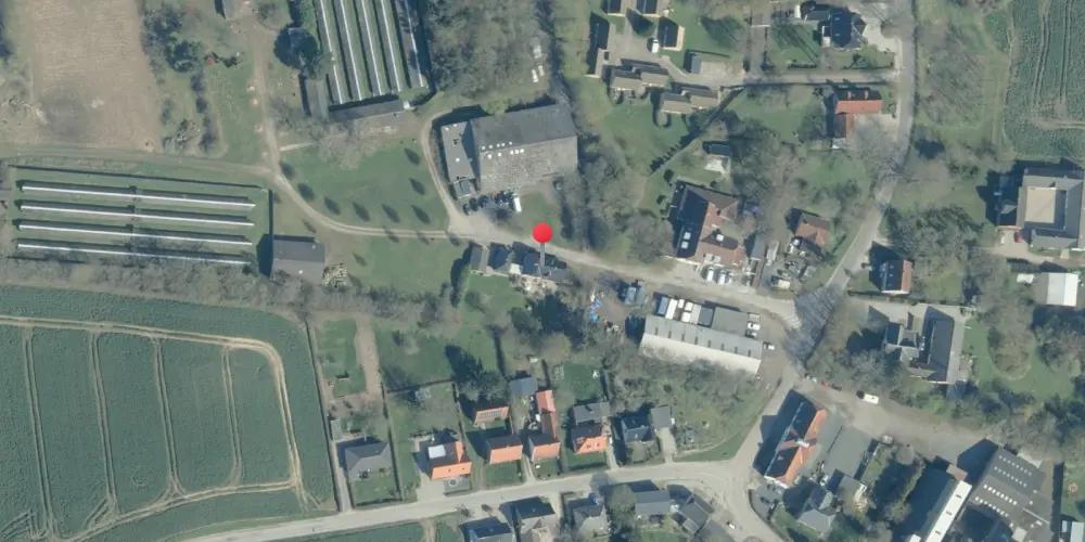 Historisk kort over Gamby Station Historisk kort over Gamby Station