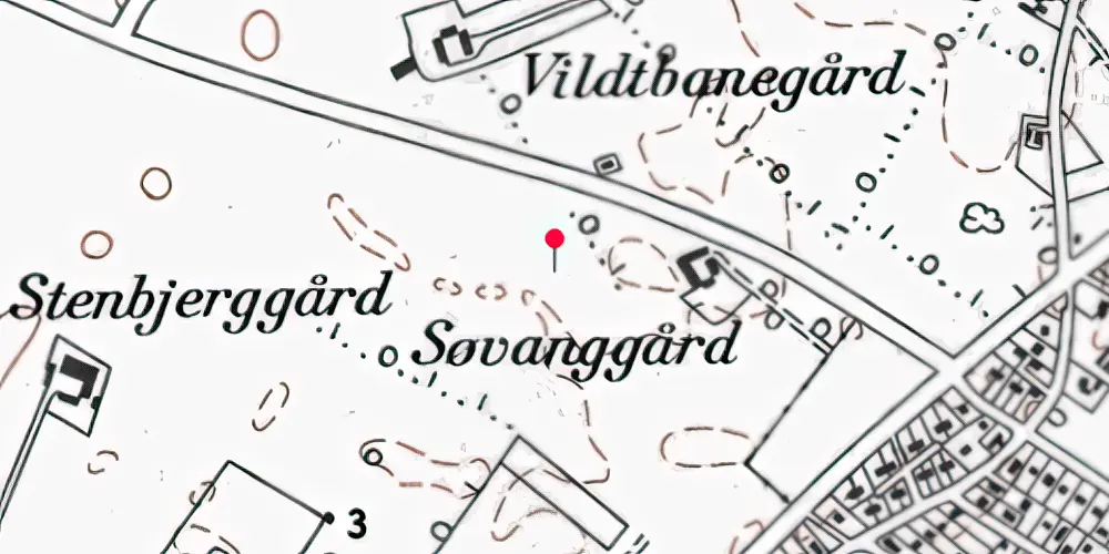 Historisk kort over Ishøj Station Letbanestation Historisk kort over Ishøj Station Letbanestation