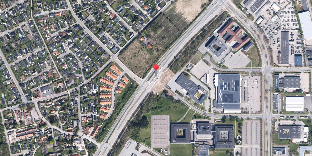 Historisk kort over Glostrup Ejby Letbanestation Historisk kort over Glostrup Ejby Letbanestation
