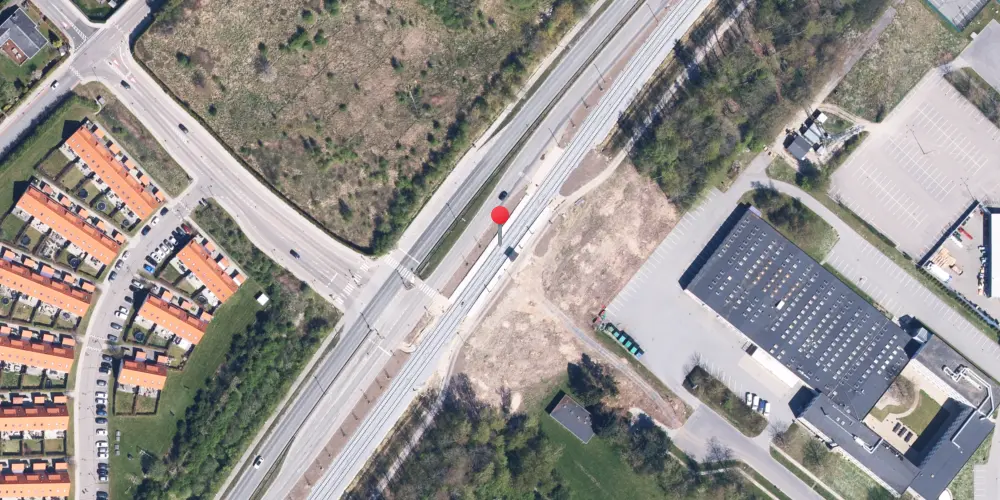 Historisk kort over Glostrup Ejby Letbanestation Historisk kort over Glostrup Ejby Letbanestation