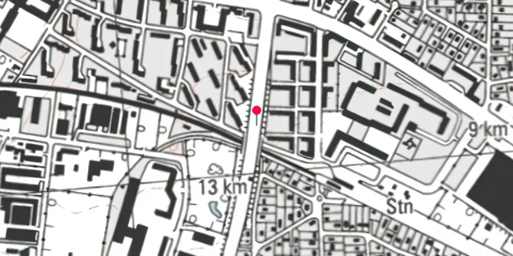 Historisk kort over Herlev Station Letbanestation Historisk kort over Herlev Station Letbanestation