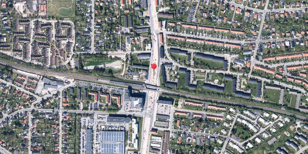 Historisk kort over Buddinge Station Letbanestation Historisk kort over Buddinge Station Letbanestation