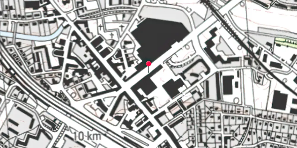Historisk kort over Lyngby Centrum Letbanestation Historisk kort over Lyngby Centrum Letbanestation