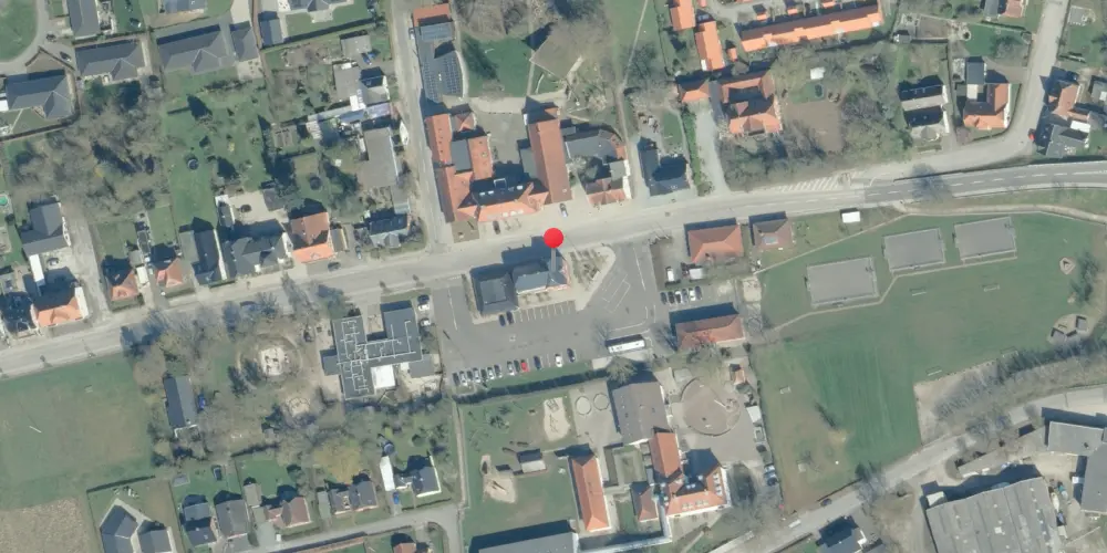 Historisk kort over Brenderup Station Historisk kort over Brenderup Station