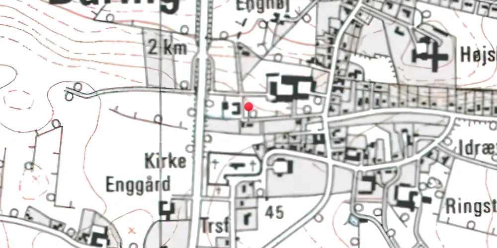 Historisk kort over Asperup Station Historisk kort over Asperup Station