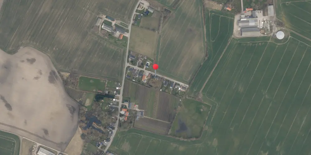 Historisk kort over Blanke Station Historisk kort over Blanke Station
