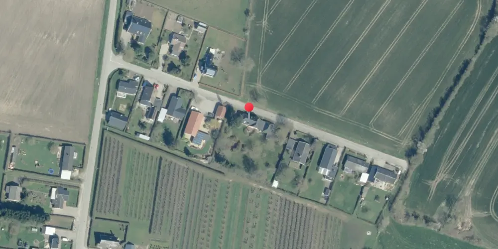 Historisk kort over Blanke Station Historisk kort over Blanke Station