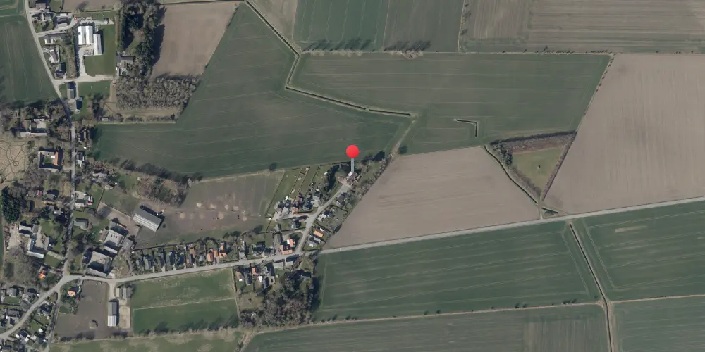 Historisk kort over Lunde Fyn Station Historisk kort over Lunde Fyn Station