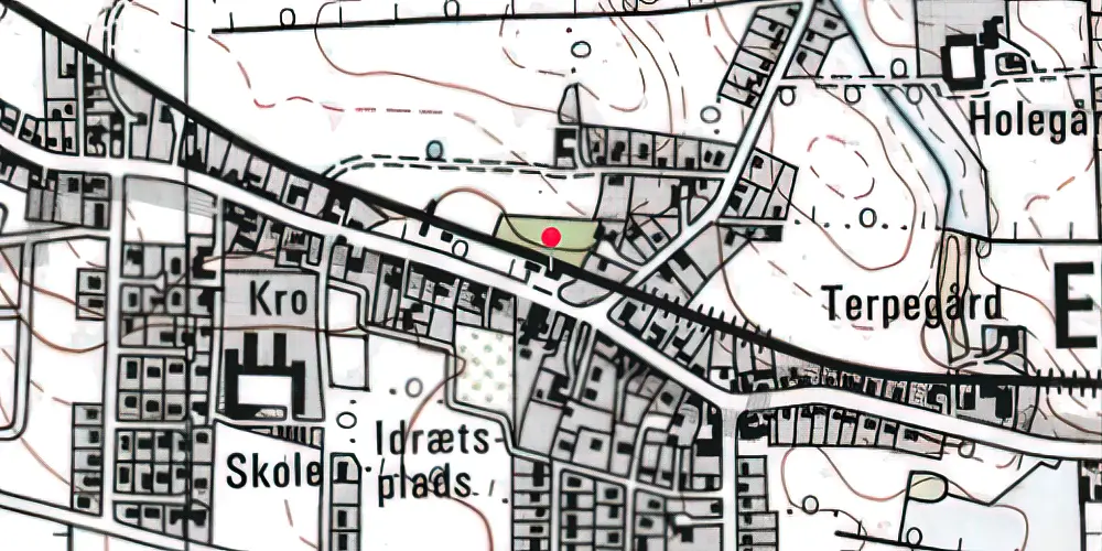 Historisk kort over Ebberup Station Historisk kort over Ebberup Station