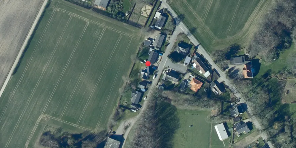 Historisk kort over Oure Station Historisk kort over Oure Station