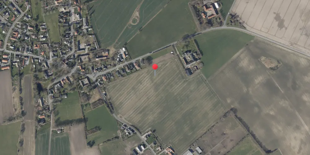 Historisk kort over Fangel Station Historisk kort over Fangel Station