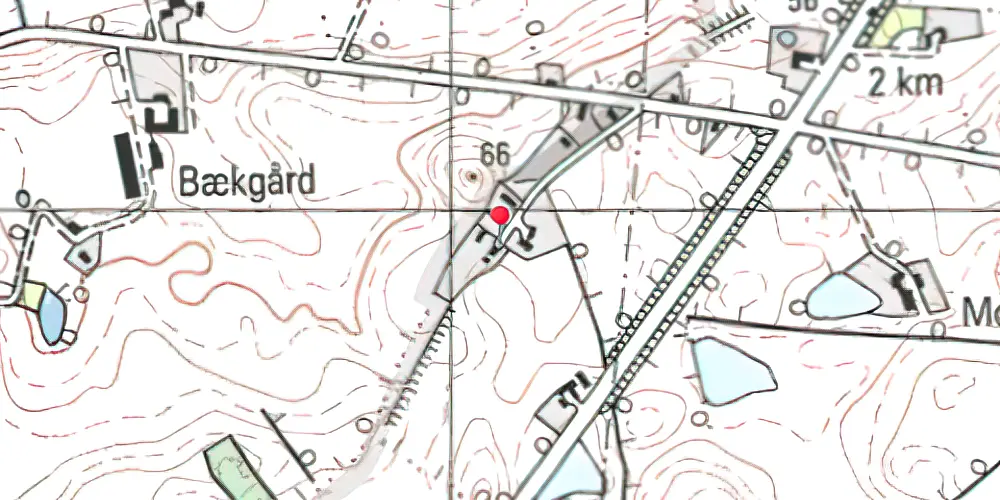 Historisk kort over Trunderup Station Historisk kort over Trunderup Station