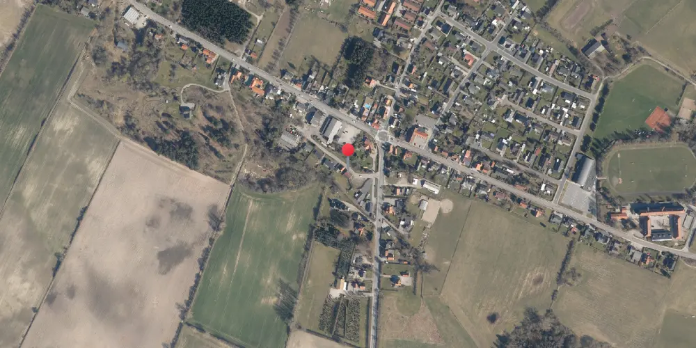 Historisk kort over Millinge Station Historisk kort over Millinge Station