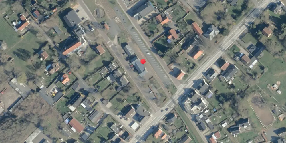Historisk kort over Korinth Station Historisk kort over Korinth Station