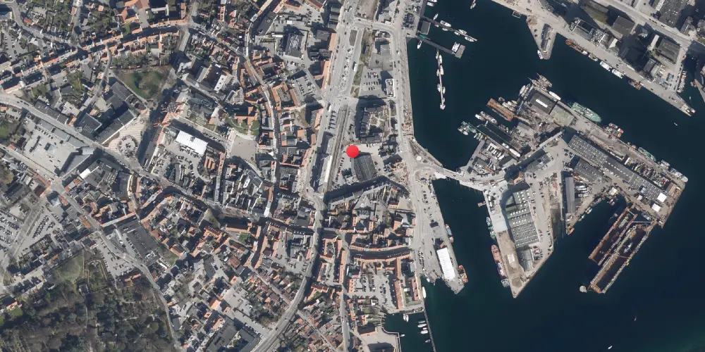 Historisk kort over Svendborg SNB Station Historisk kort over Svendborg SNB Station