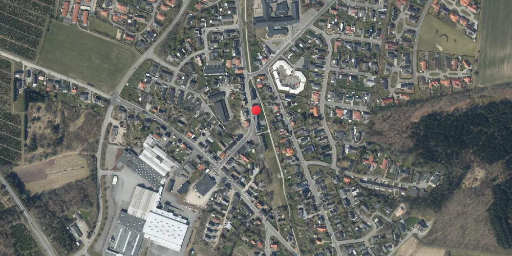 Historisk kort over Løgstrup Station Historisk kort over Løgstrup Station