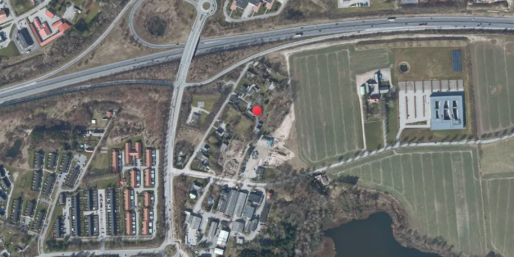 Historisk kort over Pedersborg Station Historisk kort over Pedersborg Station
