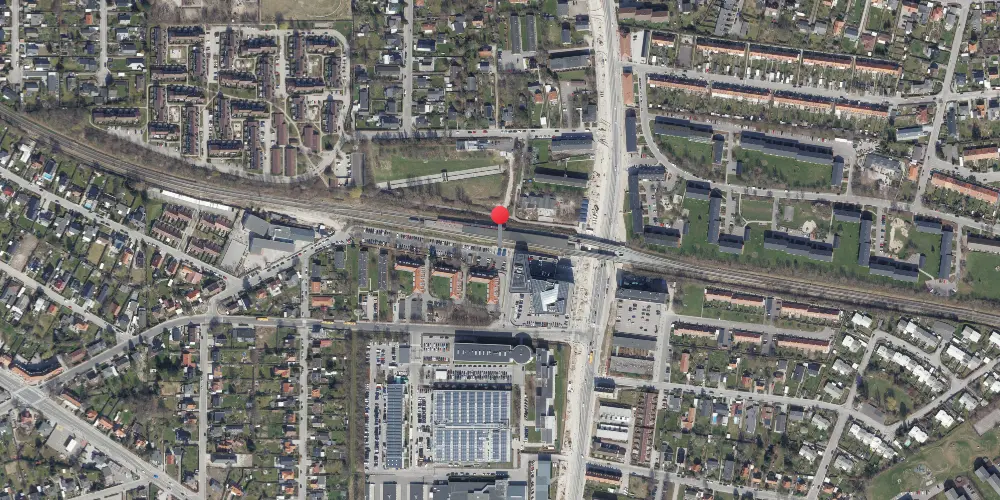 Historisk kort over Buddinge Station [1906-1949]
