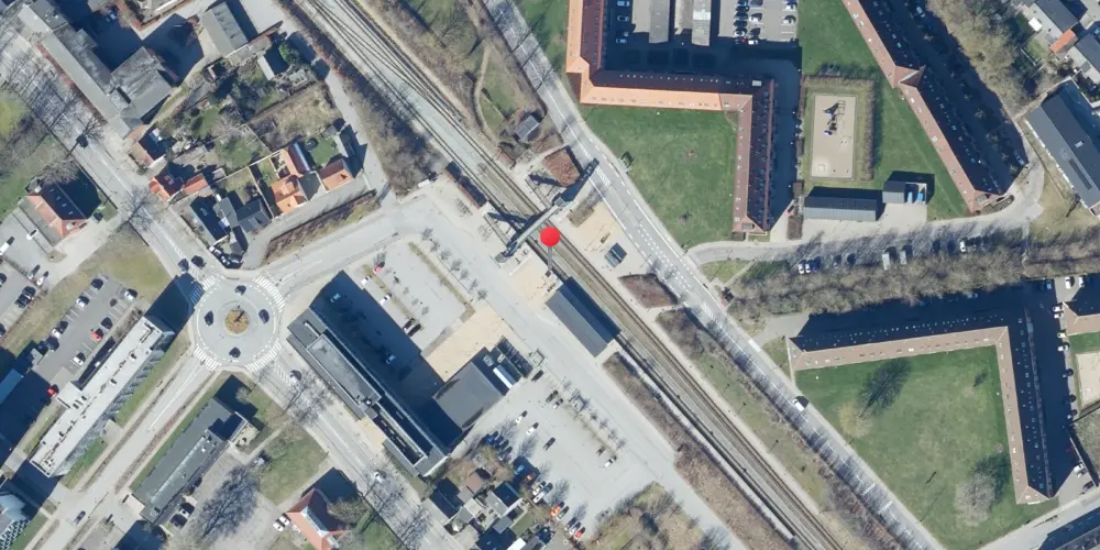 Historisk kort over Lindholm (Vendsysselbanen) Station Historisk kort over Lindholm (Vendsysselbanen) Station