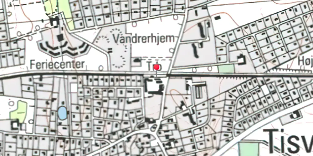 Historisk kort over Godhavn Trinbræt Historisk kort over Godhavn Trinbræt