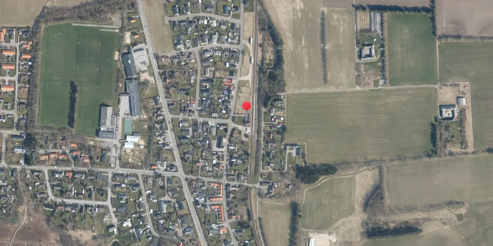 Historisk kort over Tornby Station Historisk kort over Tornby Station