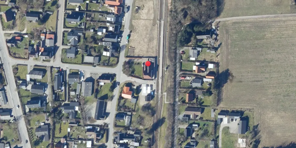 Historisk kort over Tornby Station Historisk kort over Tornby Station