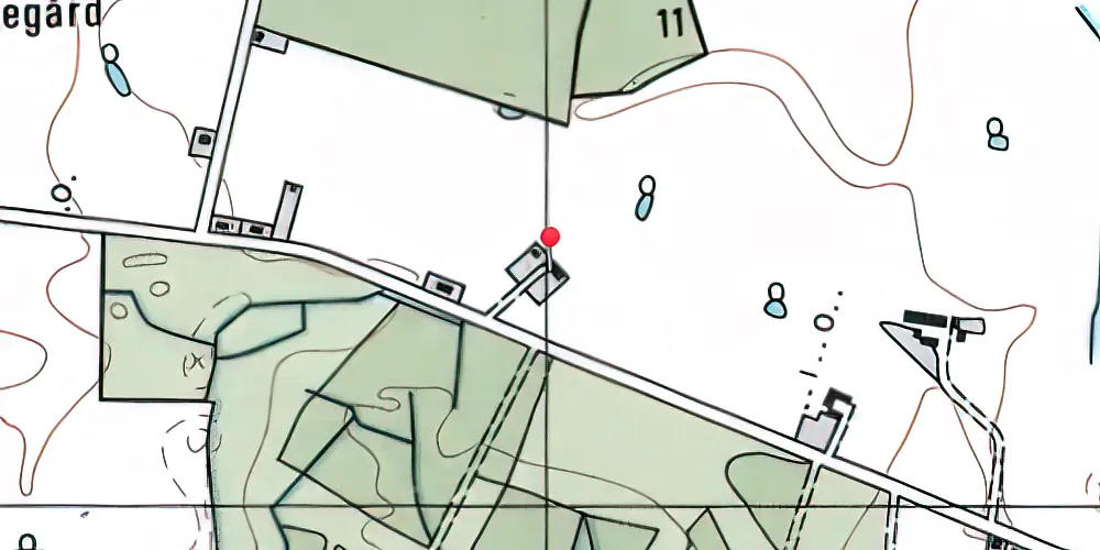 Historisk kort over Havløkke Station Historisk kort over Havløkke Station