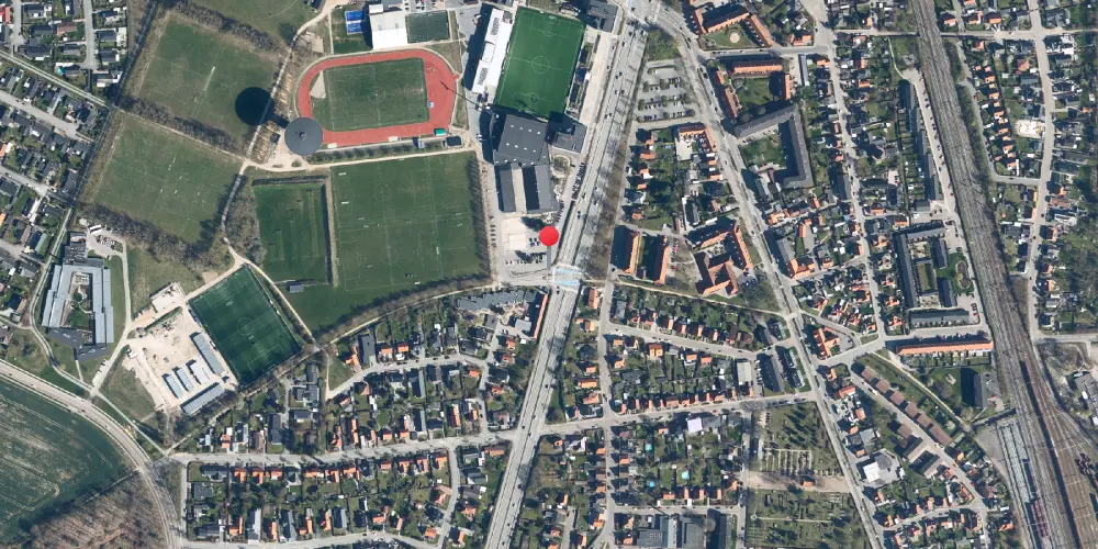 Historisk kort over Københavnsvej Trinbræt Historisk kort over Københavnsvej Trinbræt