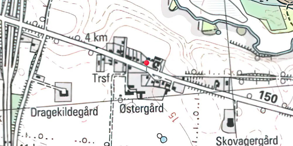 Historisk kort over Lellinge Østermark Trinbræt Historisk kort over Lellinge Østermark Trinbræt