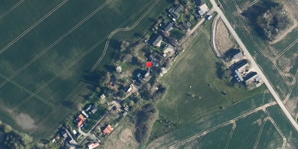 Historisk kort over Gummersmark Station Historisk kort over Gummersmark Station