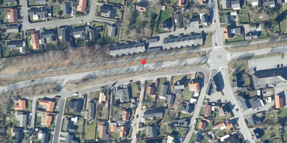 Historisk kort over Gistrup Station Historisk kort over Gistrup Station