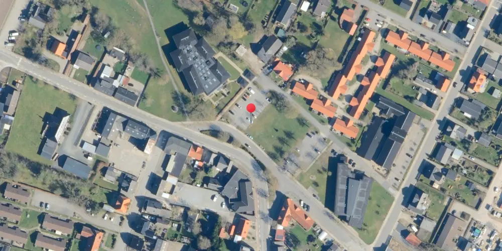 Historisk kort over Kongerslev Station Historisk kort over Kongerslev Station