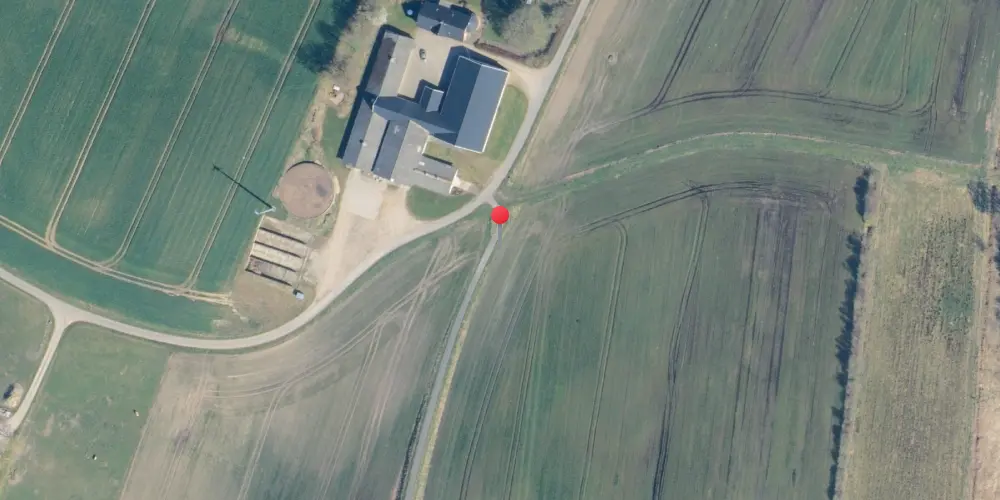 Historisk kort over Bjerregaardene Trinbræt Historisk kort over Bjerregaardene Trinbræt
