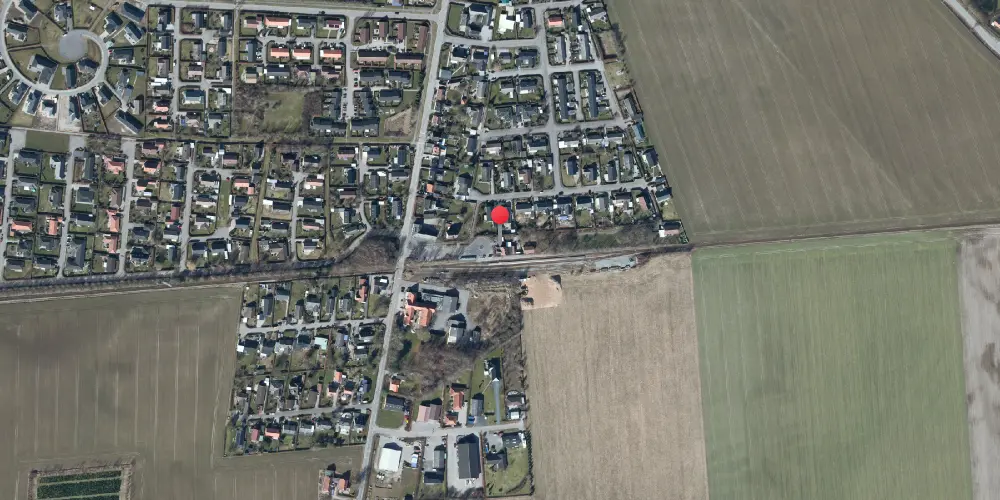 Historisk kort over Gislinge Station Historisk kort over Gislinge Station