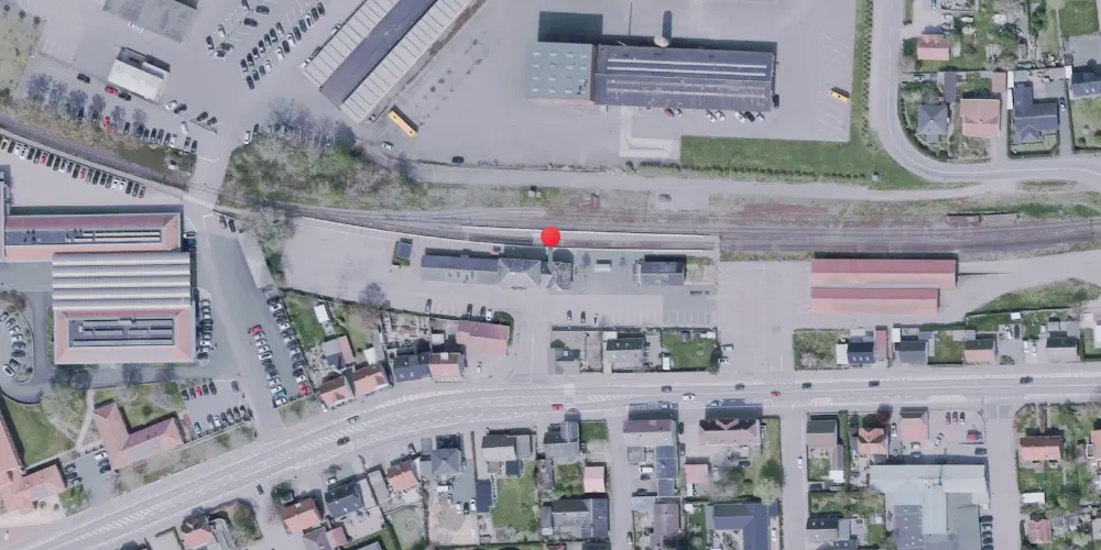 Historisk kort over Svinninge Station Historisk kort over Svinninge Station