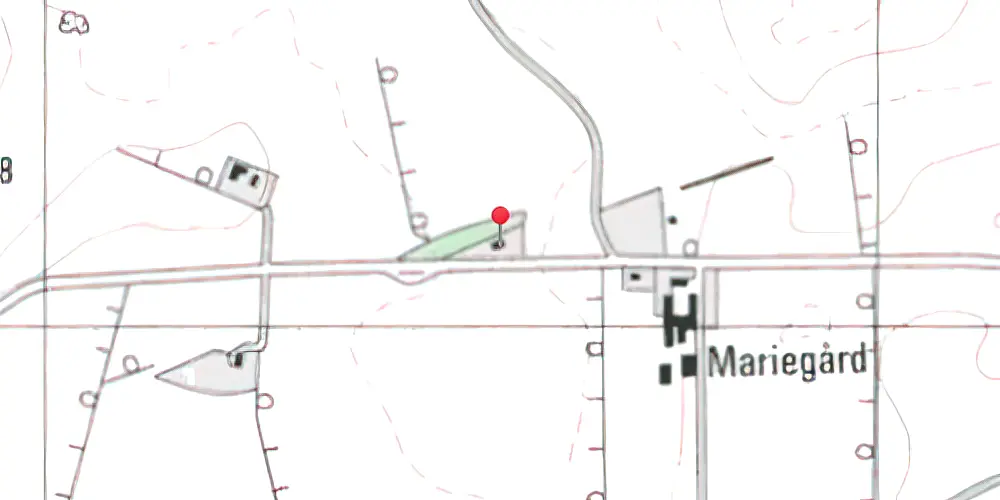 Historisk kort over Holme Station Historisk kort over Holme Station