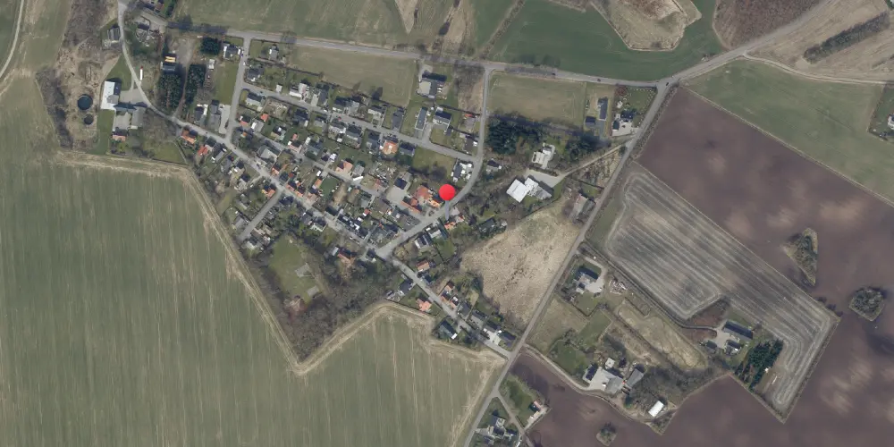 Historisk kort over Fandrup Station Historisk kort over Fandrup Station