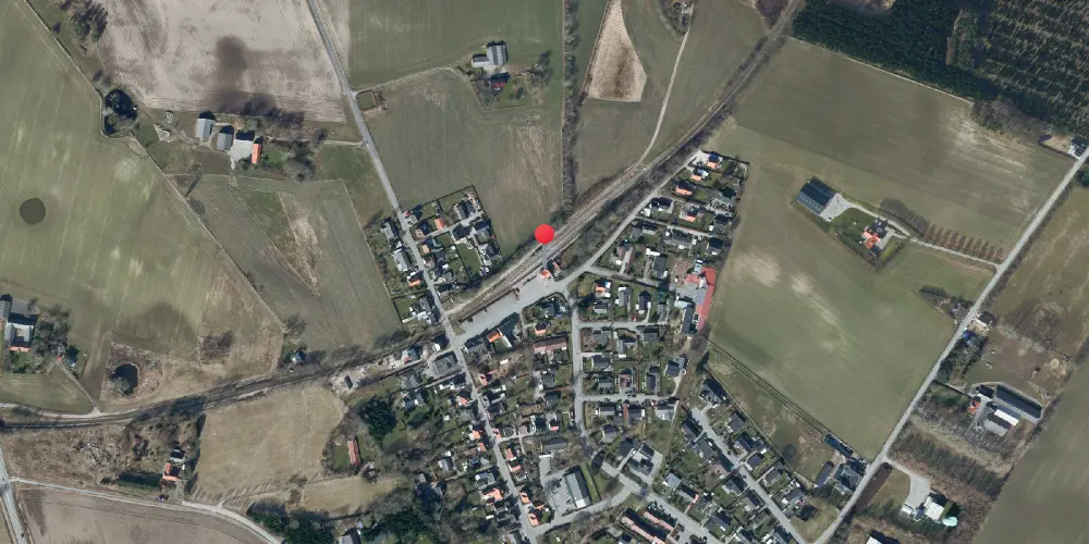 Historisk kort over Grevinge Station Historisk kort over Grevinge Station