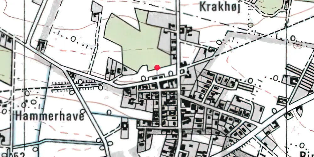 Historisk kort over Lobbæk Station Historisk kort over Lobbæk Station