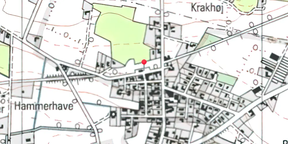 Historisk kort over Lobbæk Station Historisk kort over Lobbæk Station