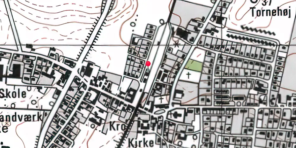 Historisk kort over Vig Station Historisk kort over Vig Station