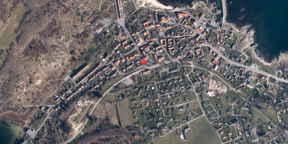 Historisk kort over Sandvig Station Historisk kort over Sandvig Station
