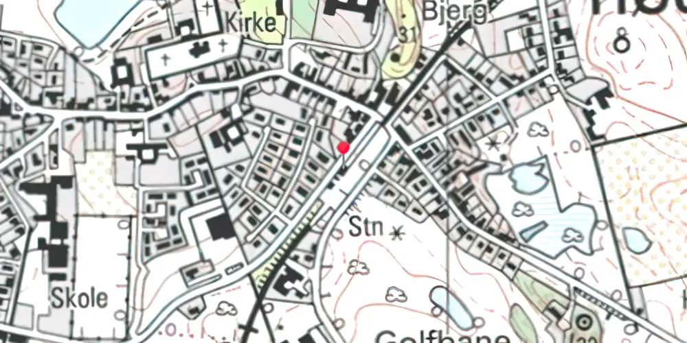 Historisk kort over Højby (Sjælland) Station Historisk kort over Højby (Sjælland) Station